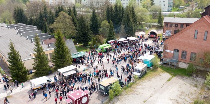 Street Food Festival 2017 in Ilmenau – Luftaufnahmen